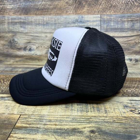 Siouxsie and the Banshees Mens Trucker Hat Black New Wave Gothic Rock Ball Cap - Picture 4 of 8